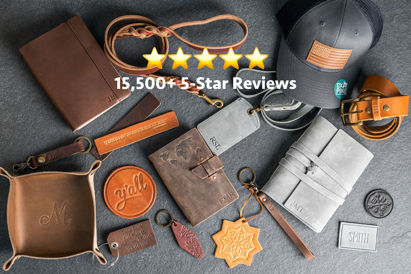 Heirloom Leather Keyring - Minimal – Saddler & Co