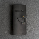 Hunting Log with Buckle Closure - Leather Hunting Journal