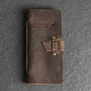 Hunting Log with Buckle Closure - Leather Hunting Journal