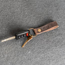 Loop Keychain - Personalized Premium Leather Keychain