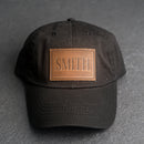 Personalized Leather Patch Unstructured Style Hat