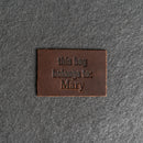 This bag belongs to Personalized Leather Patch with Hook and Optional Loop Fastener