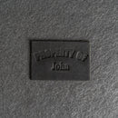 Property of Personalized Leather Patch with Hook and Optional  Loop Fastener