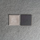 Custom Leather Patches with Optional Hook Fastener - Personalized with Logo, Text, or Initials - Blank Leather Patches