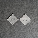 Custom Leather Patches with Optional Hook Fastener - Personalized with Logo, Text, or Initials - Blank Leather Patches