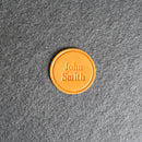 Custom Leather Patches with Optional Hook Fastener - Personalized with Logo, Text, or Initials - Blank Leather Patches