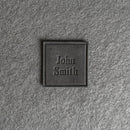 Custom Leather Patches with Optional Hook Fastener - Personalized with Logo, Text, or Initials - Blank Leather Patches