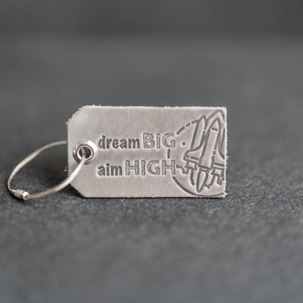 Dream Big Aim High Backpack Luggage Tag | Back to School