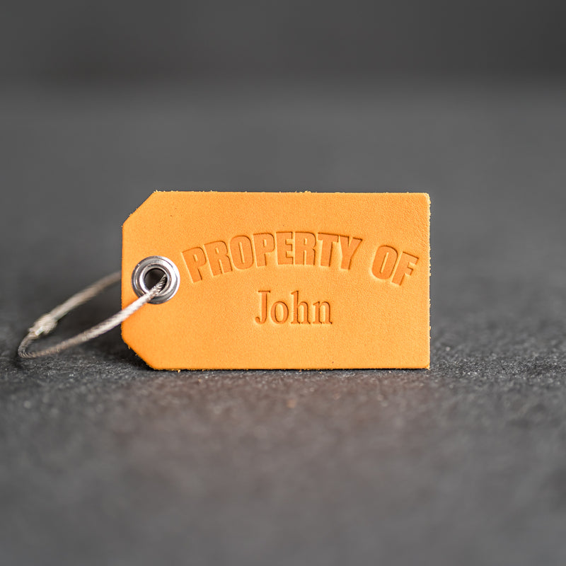 Property of Personalized Backpack Luggage Tag | Back to School