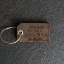 Cheery Mishaps - Personalized Leather Luggage Tags