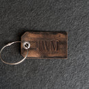 Cheery Mishaps - Personalized Leather Luggage Tags
