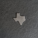 Personalized Texas Shape Leather Patches with Optional Hook and Loop Fastener