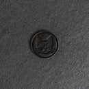 Cool Cat Stamp Design Leather Patches with Optional Hook and Loop Fastener