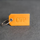 Weddings - Personalized Leather Luggage Tag Place Cards/Favors