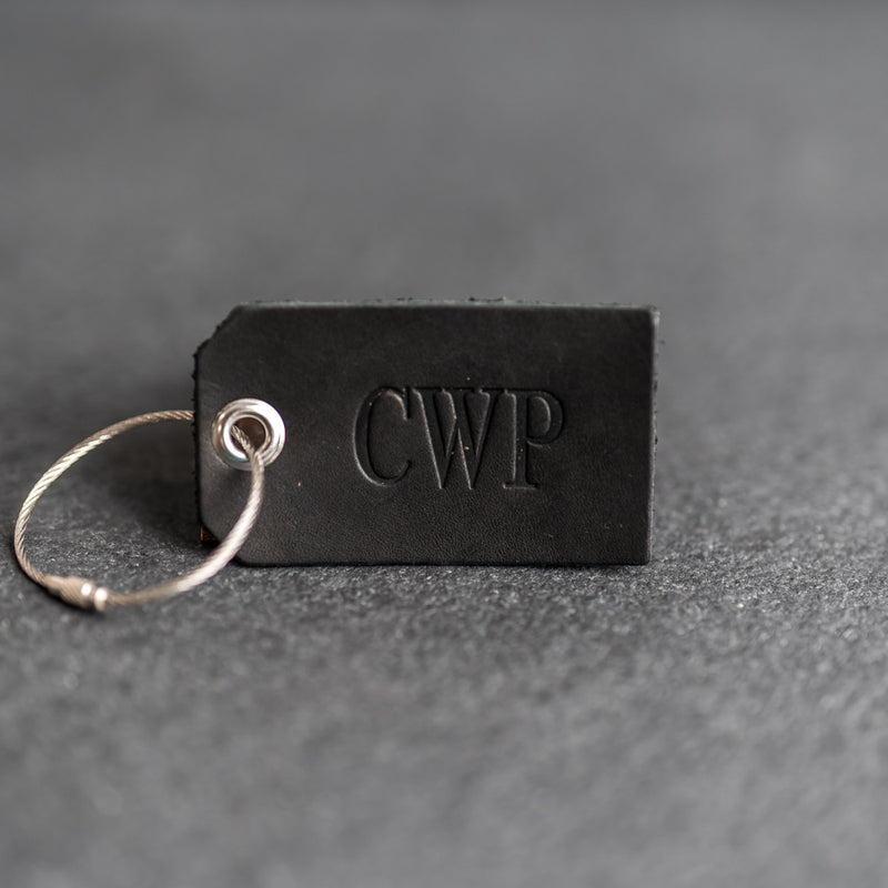 Weddings - Personalized Leather Luggage Tag Place Cards/Favors