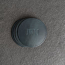Personalized Leather Coasters -  Individual or Set of 4