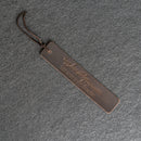Love Story Quote - Leather Bookmark with Tassel