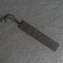 Love Story Quote - Leather Bookmark with Tassel