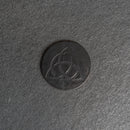 Celtic Knot Symbol Leather Coasters - Individual or Set of 4