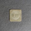 Celtic Tree Symbol Leather Coasters - Individual or Set of 4