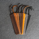 A book is a gift... - Leather Bookmark with Tassel