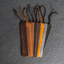 Bookmarks are for QUITTERS - Leather Bookmark with Tassel