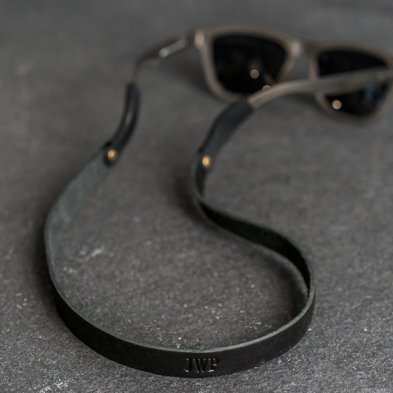 Personalized Leather Sunglasses Strap