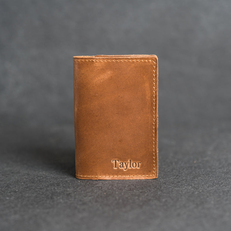 Personalized Leather Passport Cover