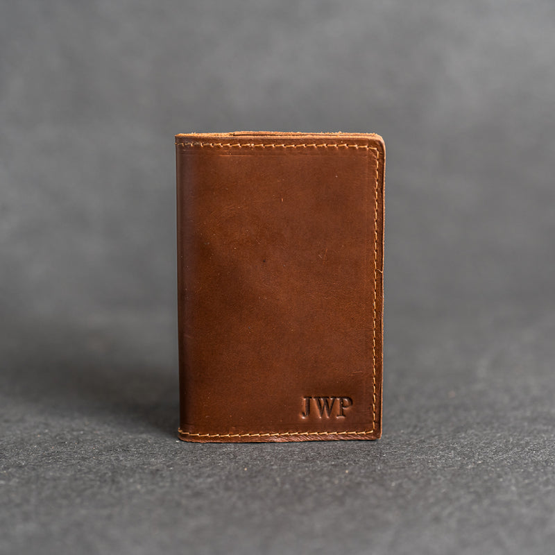 Personalized Leather Passport Cover