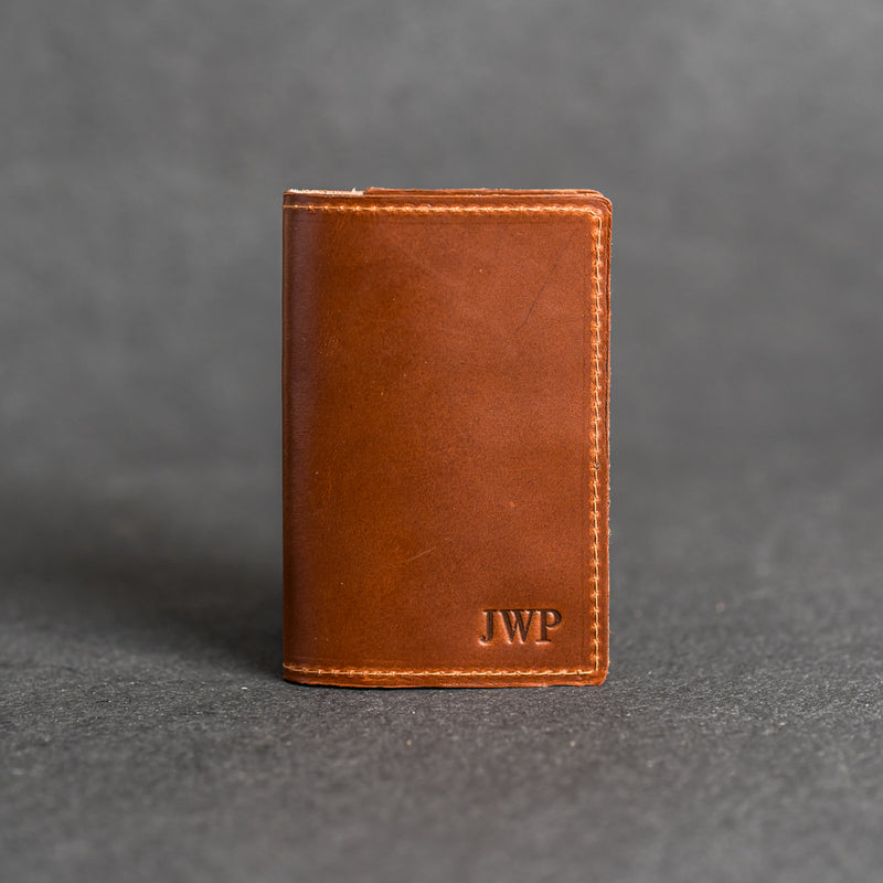 Personalized Leather Passport Cover