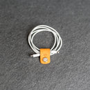 Small Leather Cord Wrap for Small Cords or Headphones