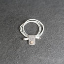 Small Leather Cord Wrap for Small Cords or Headphones