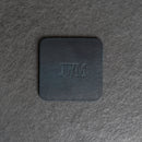 Personalized Leather Coasters -  Individual or Set of 4