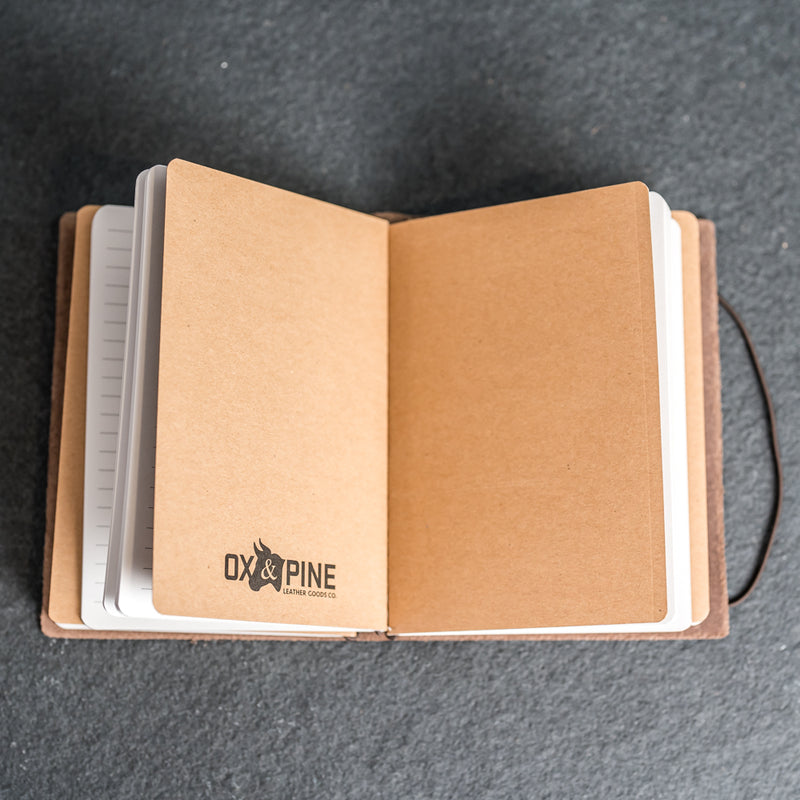 Custom Elastic Closure Buy Personalized Leather Journal with Elastic Closure – Ox & Pine