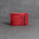 LIMITED EDITION - What I Love About You Book in Red Leather