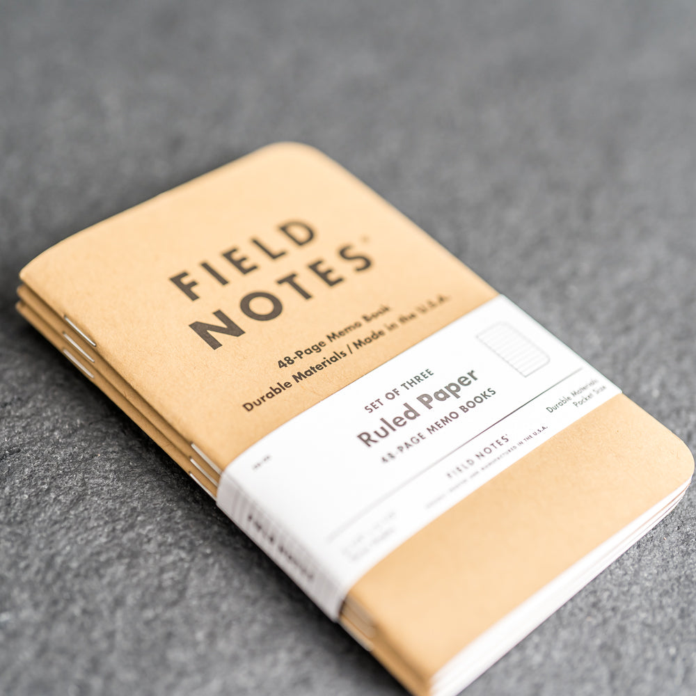 Field Notes Paper Size Buy Field Notes Refills for Leather Covers – Ox & Pine