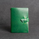 Limited Edition Green Refillable Leather Adventure Journal with Buckle Closure