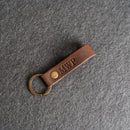 Loop Keychain - Personalized Premium Leather Keychain