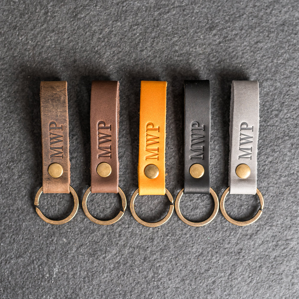 小物 STUDS & KNITTING LEATHER KEY RING 24AW STUDS & KNITTING LEATHER KEY RING 24AW