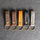 Loop Keychain - Personalized Premium Leather Keychain