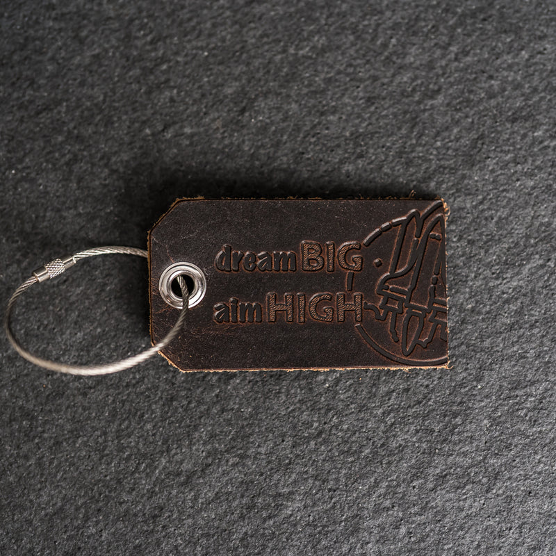Dream Big Aim High Backpack Luggage Tag | Back to School