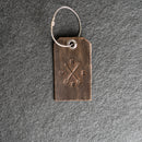 Compass Rose Luggage Tag
