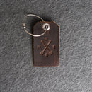 Compass Rose Luggage Tag