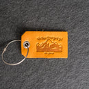 Oh the Places You'll Go Leather Luggage Tag
