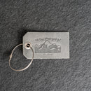 Oh the Places You'll Go Leather Luggage Tag