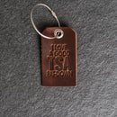TSA Leather Luggage Tag
