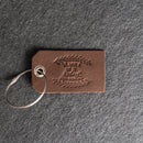 Oh What a Day Leather Luggage Tag