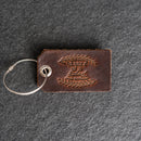 Oh What a Day Leather Luggage Tag