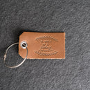 Oh What a Day Leather Luggage Tag