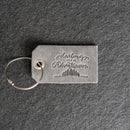 Darling Let's Be Adventurous Leather Luggage Tag